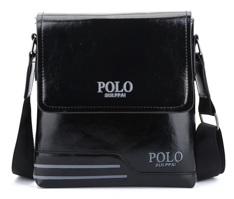 

Сумка мужская через плечо Polo Premium(Реплика) Черный