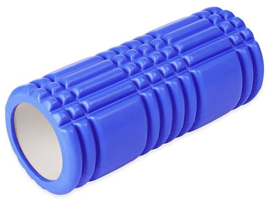 

Массажный ролик для йоги и фитнеса EasyFit синий Grid Roller 33 см v.1.0 EF-2019