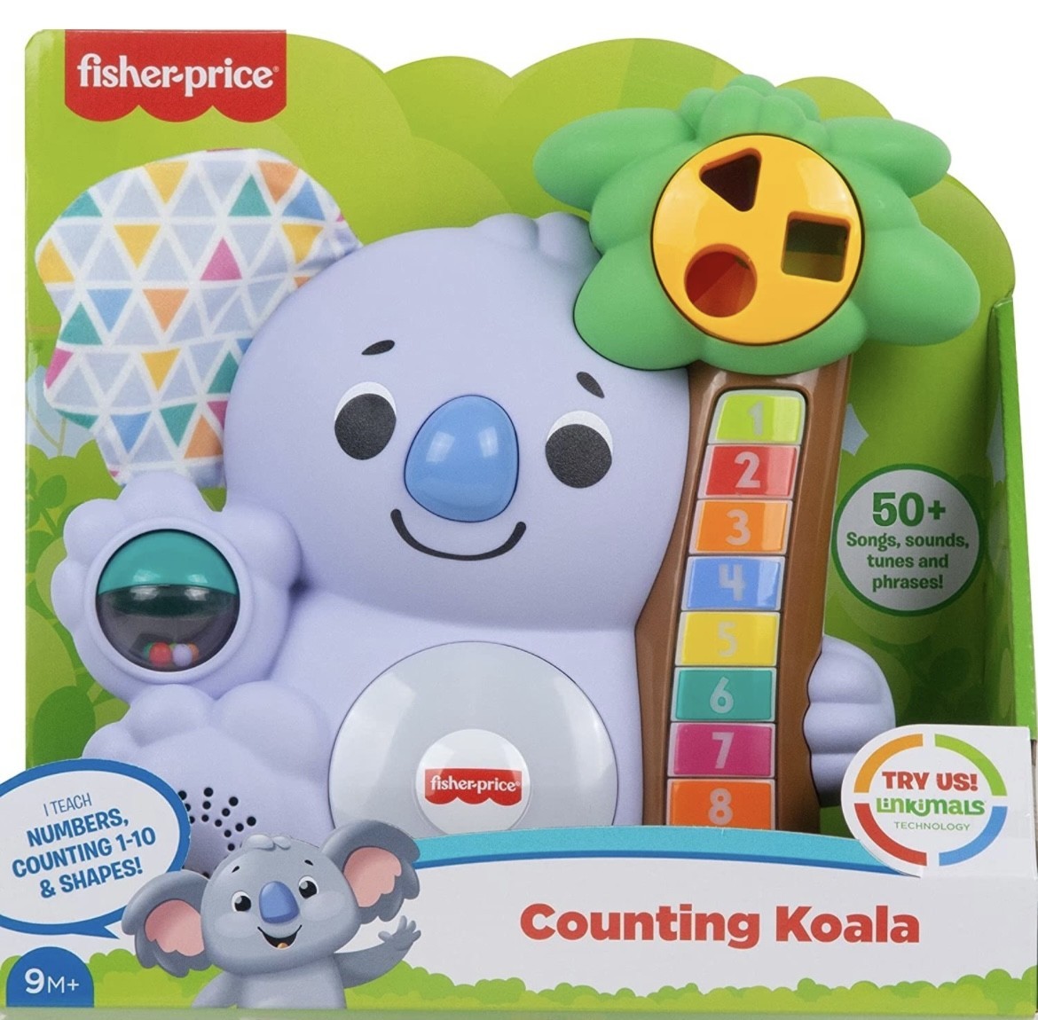 

Розвиваюча іграшка Fisher-Price Linkimals Коала-рахівниця