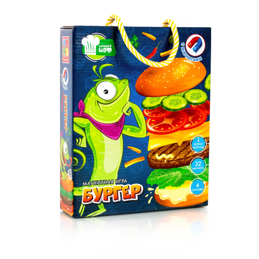 

Игра магнитная «Бургер», русский(VT2310-02)