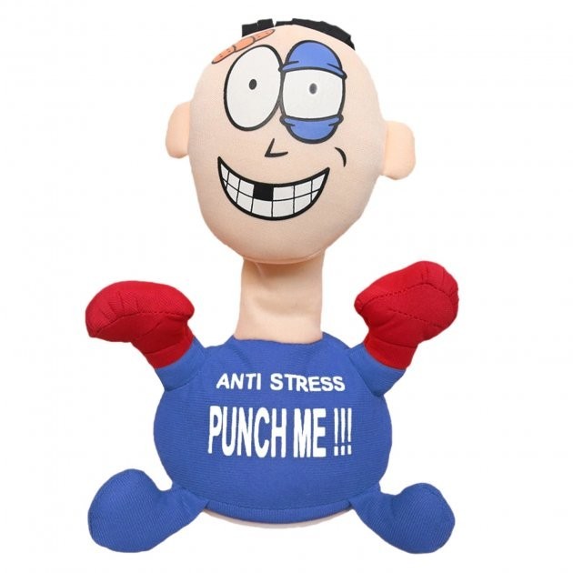 

Интерактивная мягкая игрушка-антистресс PUNCH ME «Ударь меня» Синий