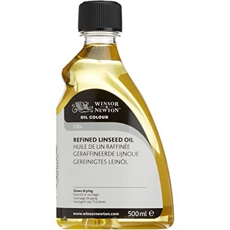 

Масло льняное очищенное Winsor&Newton Refined Linseed Oil, 500 мл