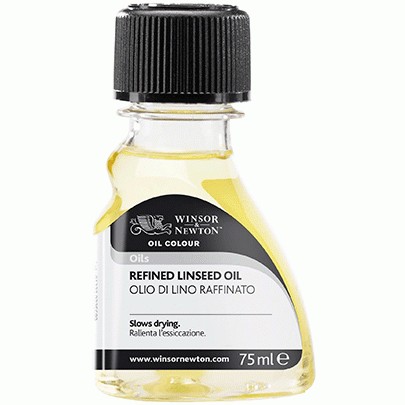 

Масло льняное очищенное Winsor&Newton Refined Linseed Oil, 75 мл