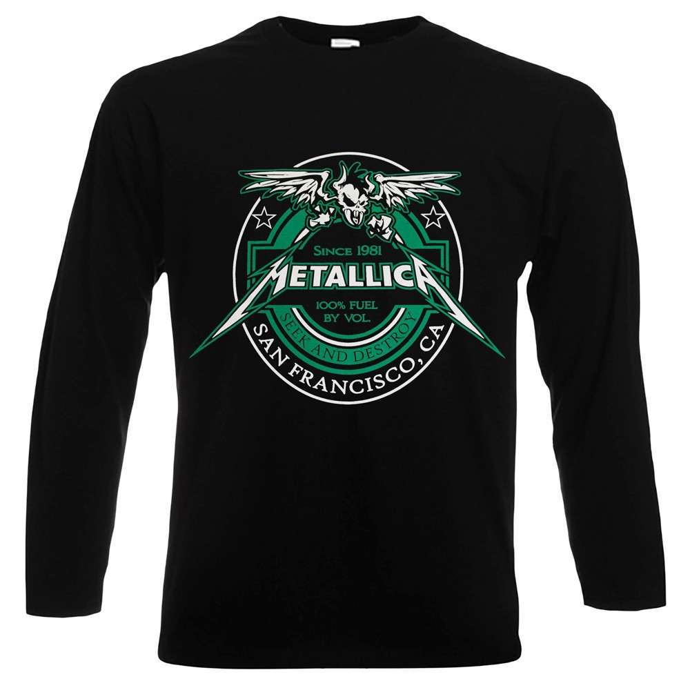 

Футболка с длинным рукавом Talisman METALLICA Seek And Destroy Черный  (LSF-38, Футболка с длинным рукавом Talisman METALLICA Seek And Destroy Черный S (LSF-38)
