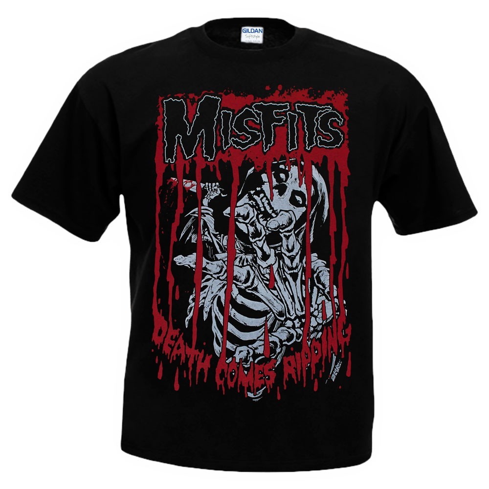 

Футболка Talisman MISFITS Death Comes Ripping Черный, Футболка Talisman MISFITS Death Comes Ripping Черный L