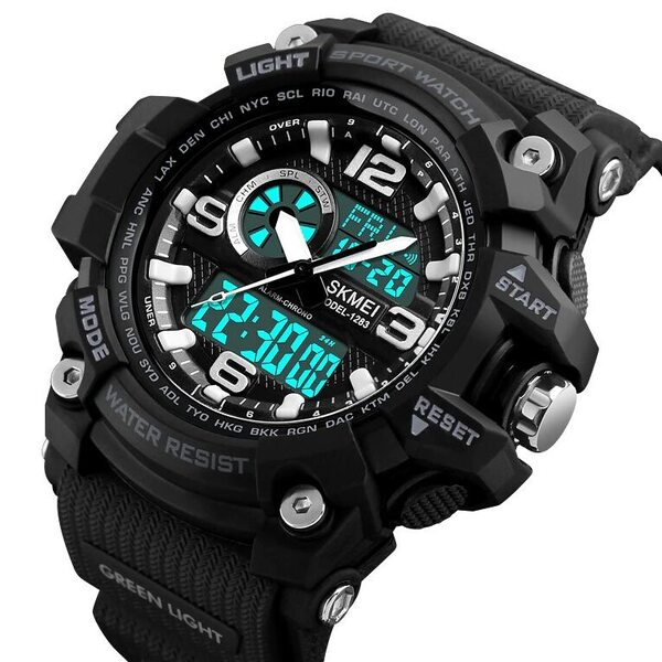 

Мужские часы Skmei Disel Black