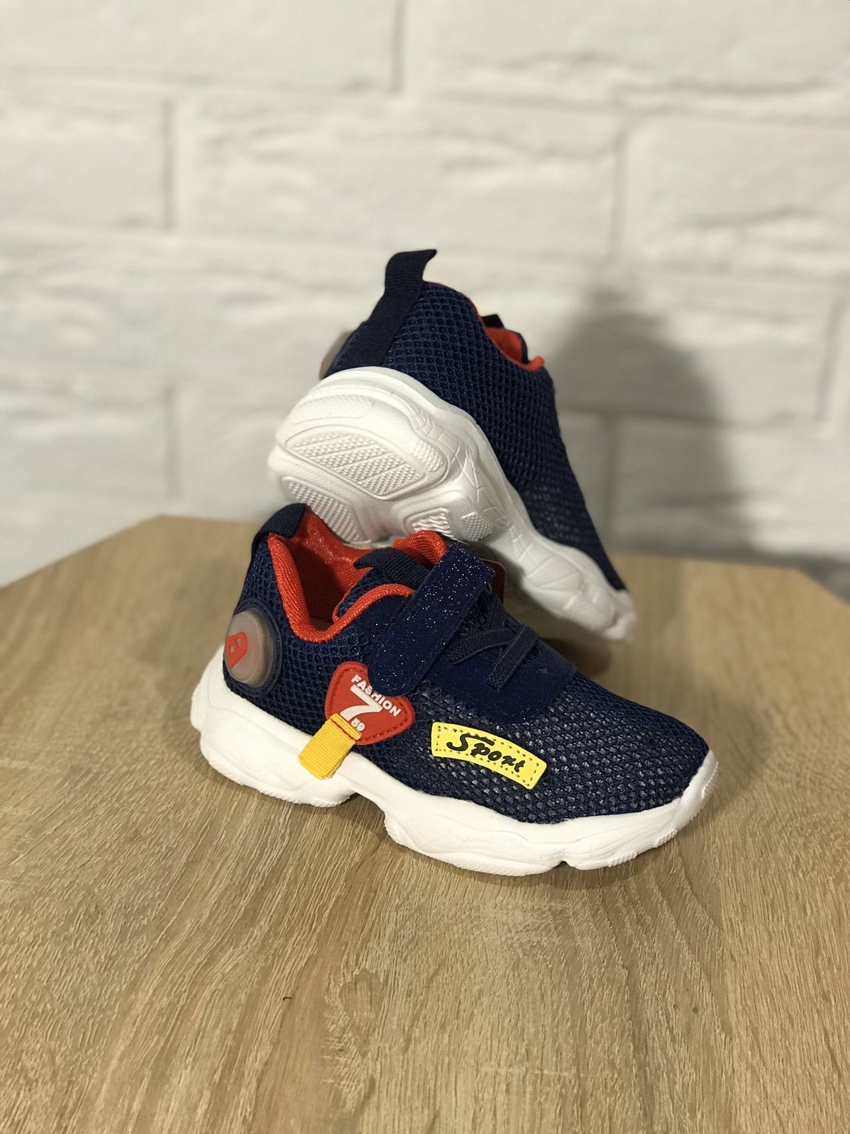 

Кроссовки для мальчика Sport Fashion синий цвет размер 21 (491341)