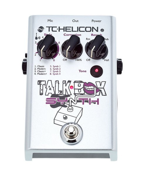 

Педаль эффектов TC-Helicon Talkbox Synth