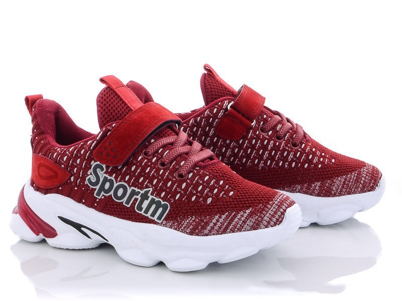 

Кроссовки для девочки Sportm бордовый цвет размер 35 (494522)