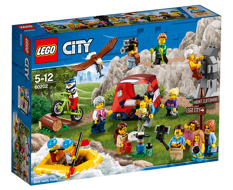 

Lego City Набор минифигурок Любители активного отдыха 60202