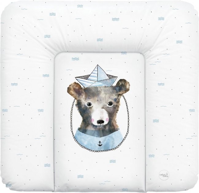 

Матрас пеленальный Ceba Baby 75x72 см мягкий на комод Sailor