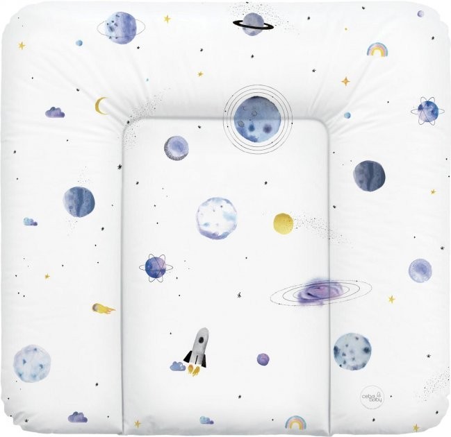 

Матрас пеленальный Ceba Baby 75x72 см мягкий на комод Universe