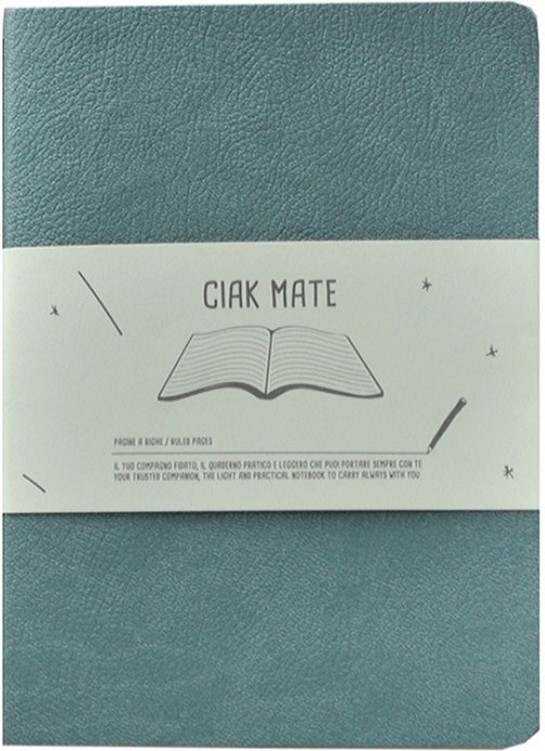

Блокнот Ciak Mate блакитний 14,5 х 21 см в лінію
