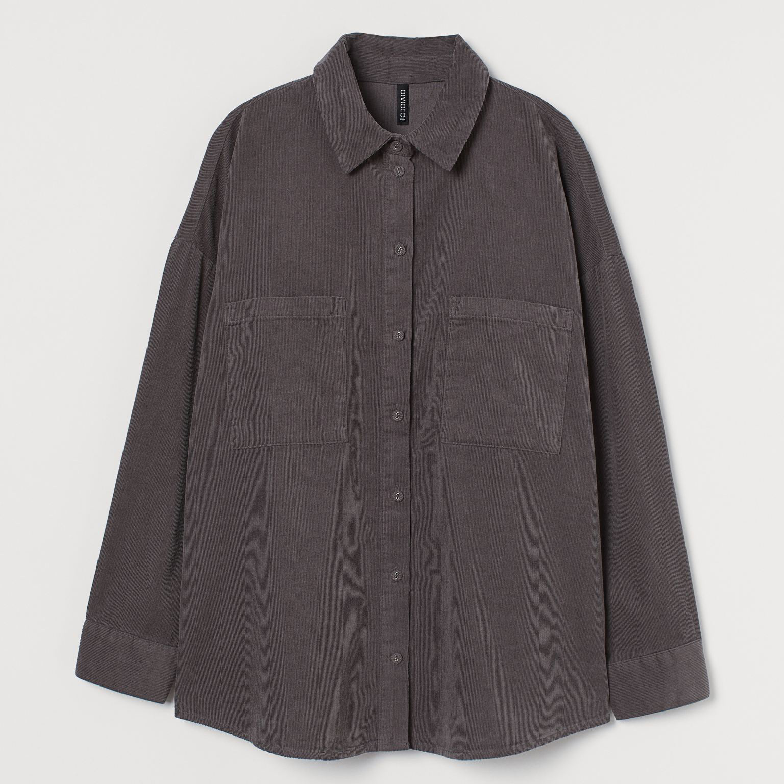 

Рубашка H&M 9641613abr  Серая, Рубашка H&M 9641613abr XL Серая
