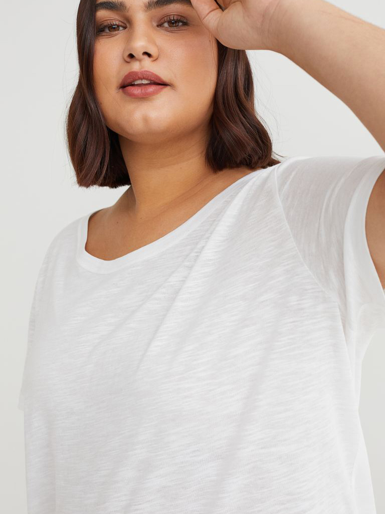 

Футболка H&M 9930123abr  Белая, Футболка H&M 9930123abr XL Белая