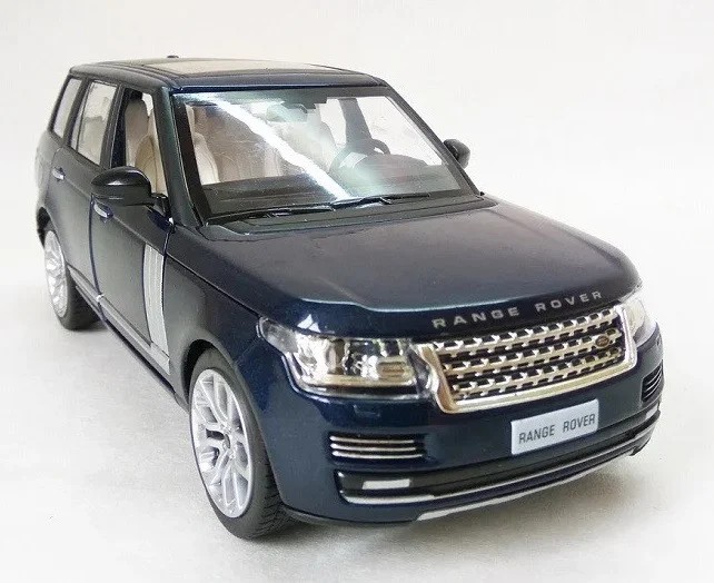 

Детская игрушка машина инерционная металлическая 68263A АВТОПРОМ, 1:26 Range Rover, свет, звук, открываются двери, р. 25*13*10 см, синий
