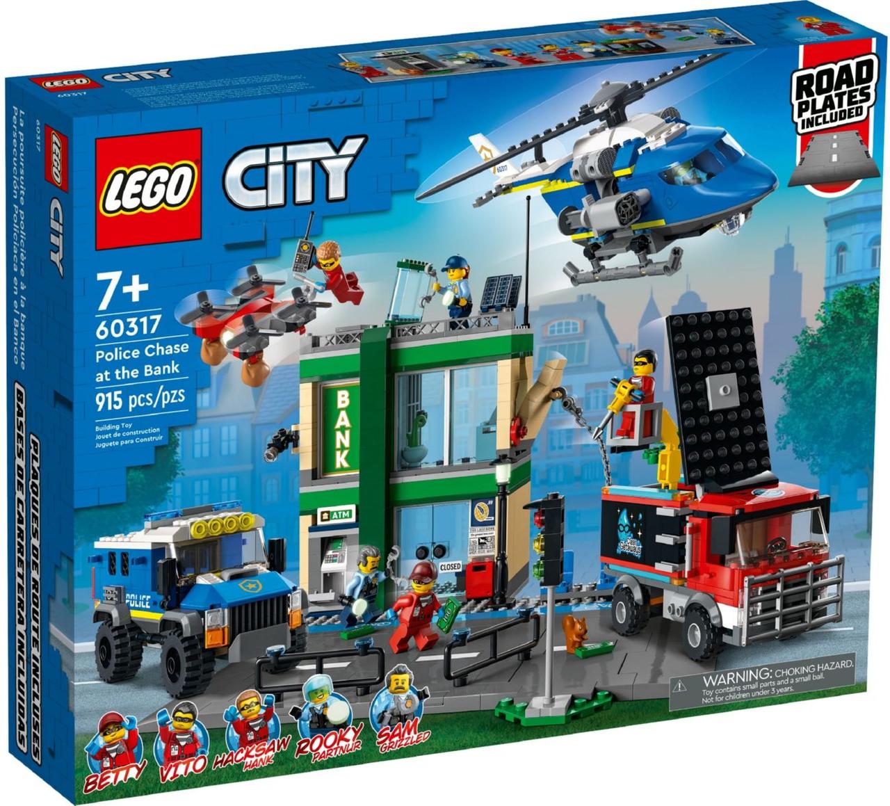 

Lego City Полицейская погоня в банке 60317