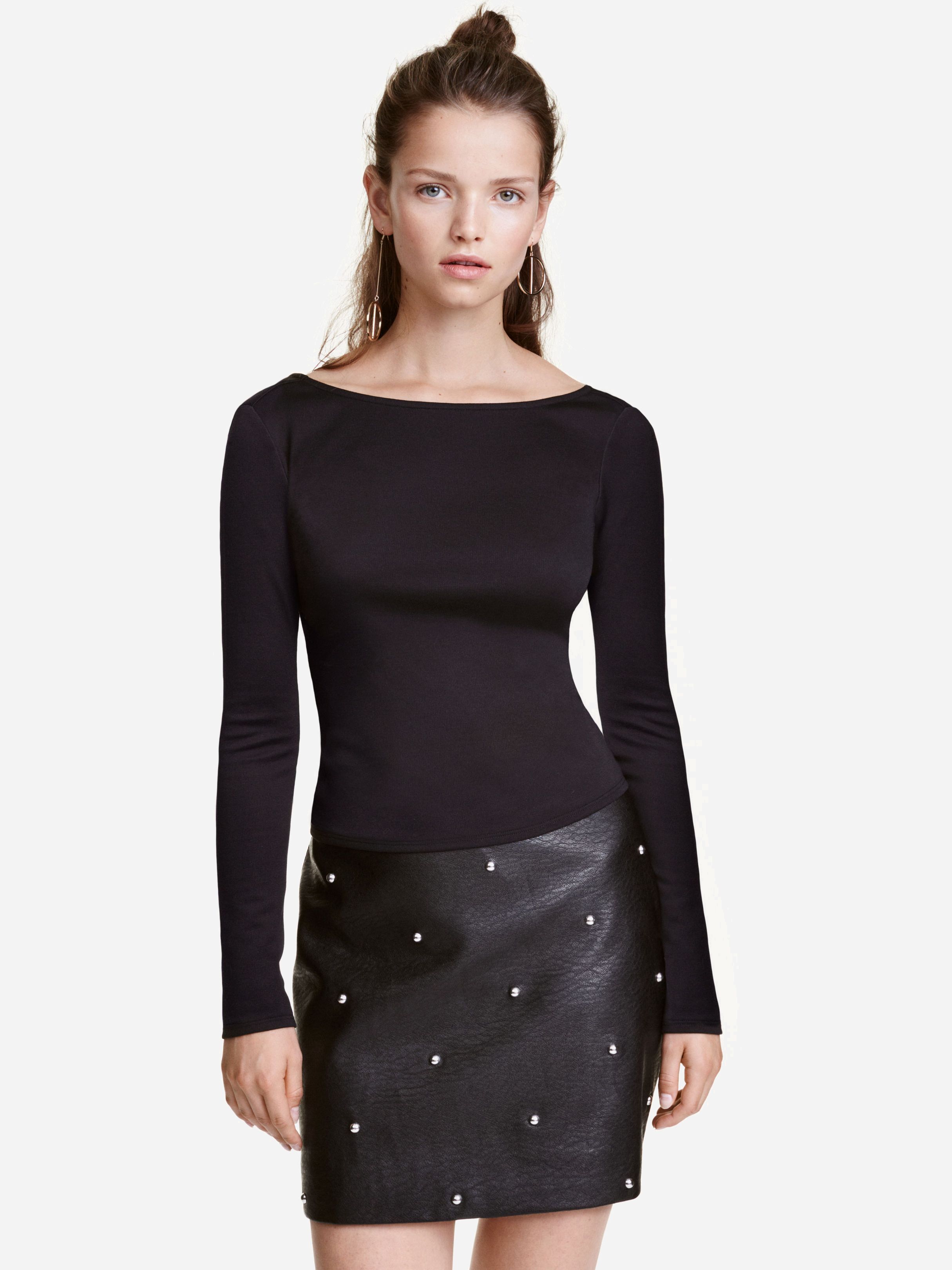 

Топ H& XAZ058240TDFE  Черный, Топ H&M XAZ058240TDFE M Черный