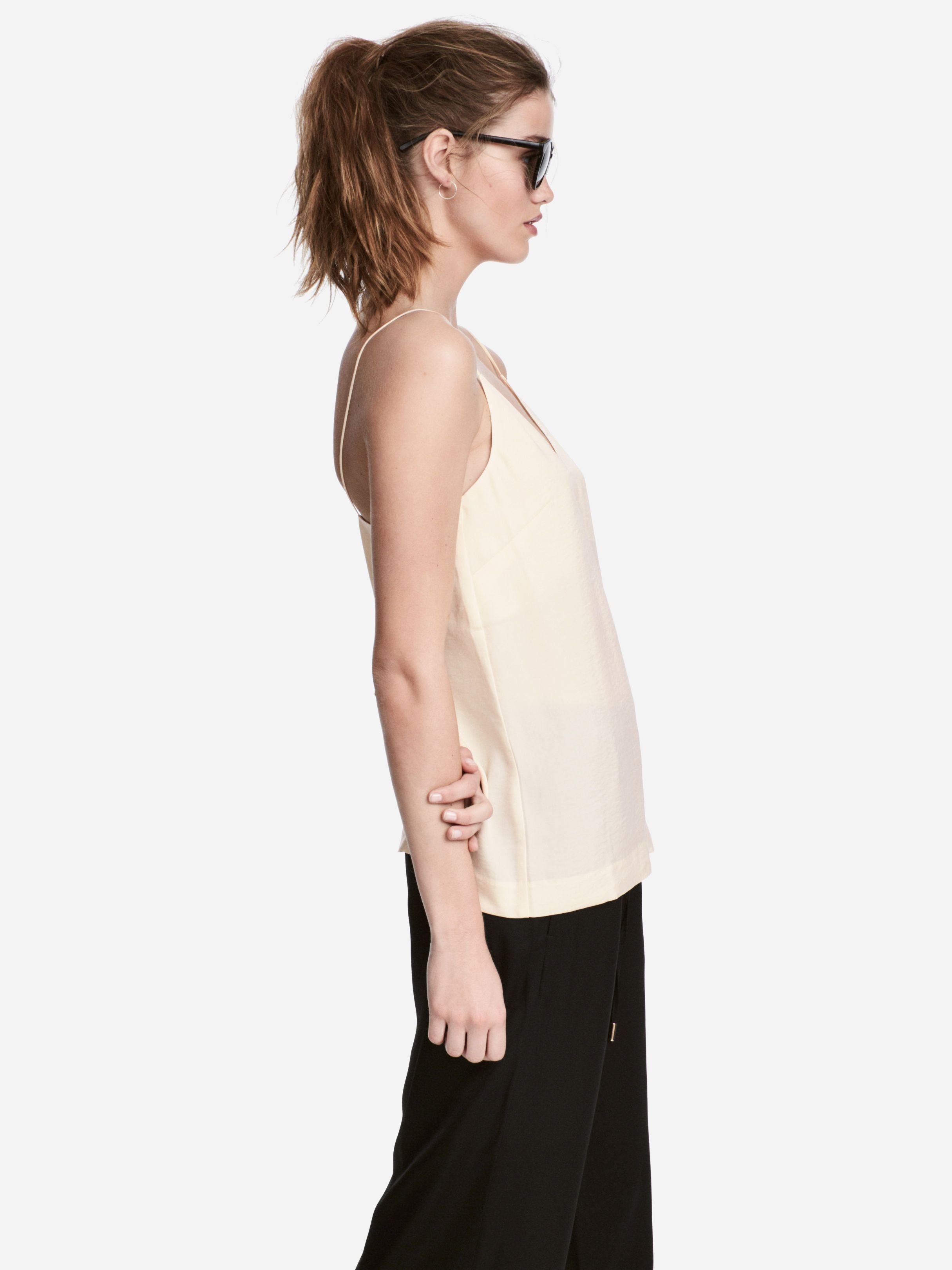 

Топ H&M XAZ097375JJRX  Светло-бежевый, Топ H&M XAZ097375JJRX 36 Светло-бежевый