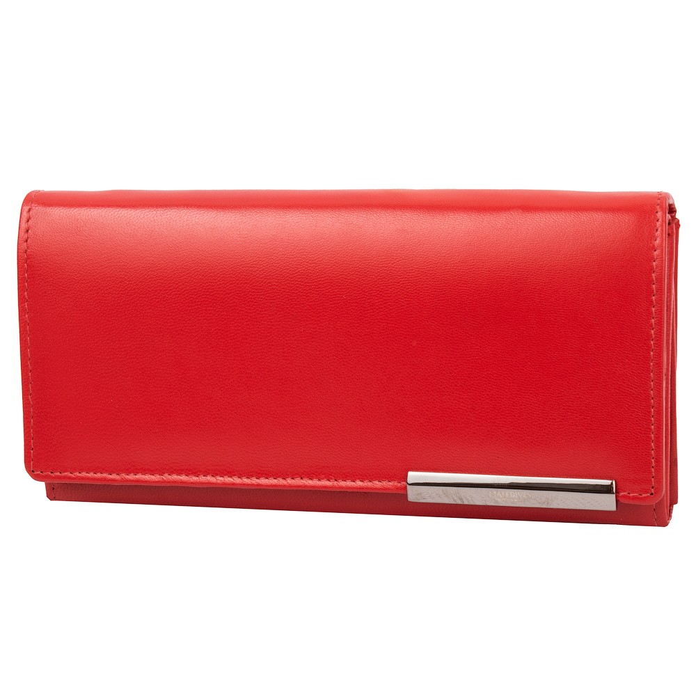 

Женский кожаный кошелек MALEDIVES DNKRD-12-GCL-M-RED