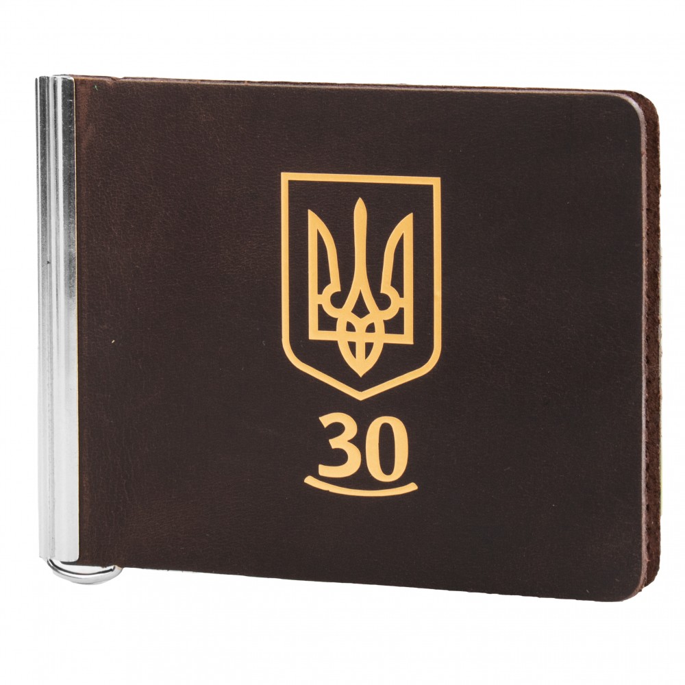 

Кожаный зажим для купюр DNK LEATHER DNK-U30-Spring-plus-col-F