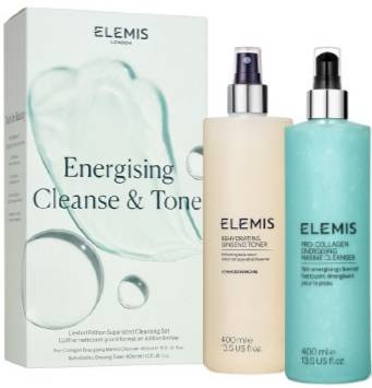Акція на Набор для лица Elemis Kit Energising Cleanse & Tone Энергизирующее очищение и тонизация кожи (641628888078) від Rozetka UA