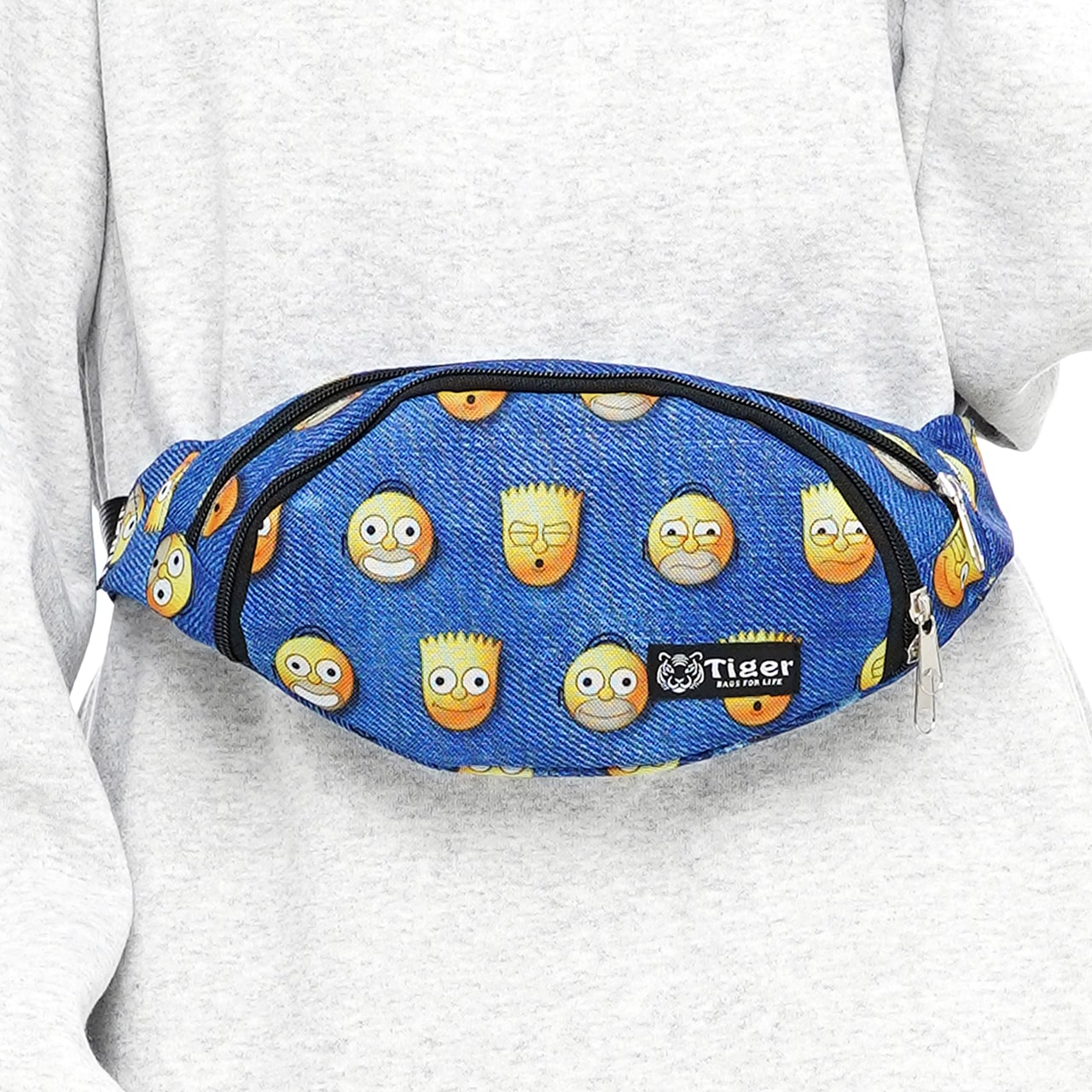 

Сумка бананка Tiger Moon Print Симпсоны