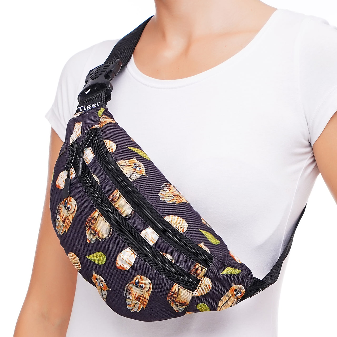 

Сумка на пояс Tiger Twix Print Совы