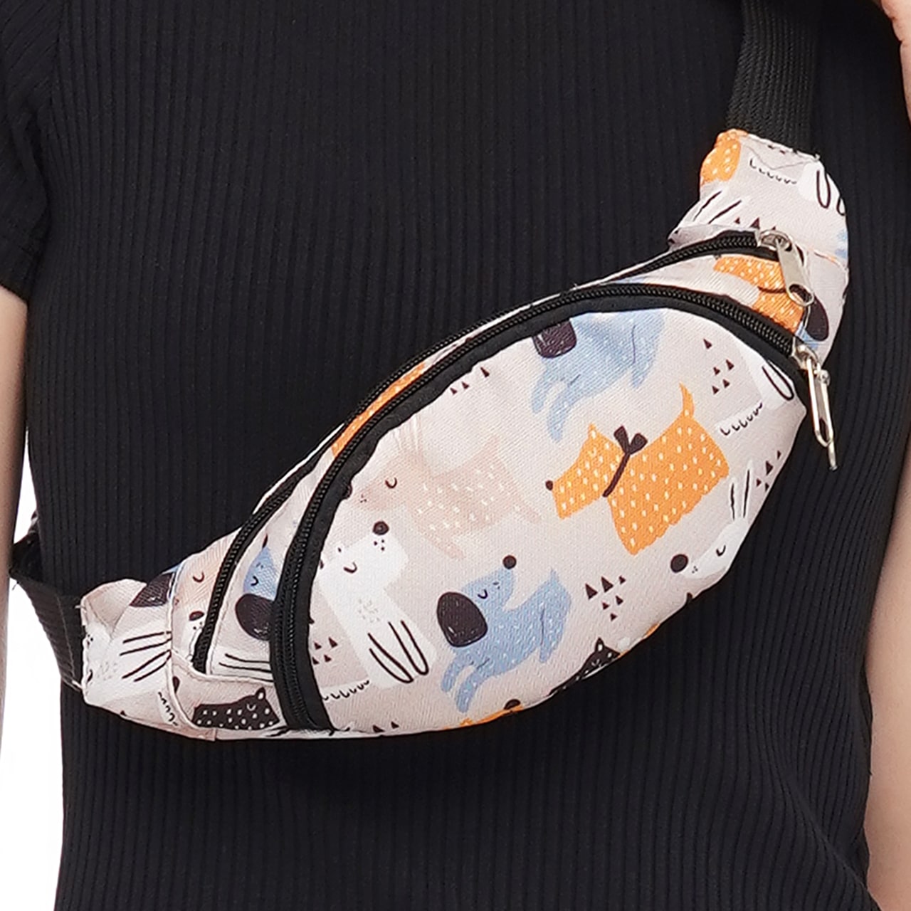 

Сумка на пояс Tiger Rio Print+ Собачки мульт