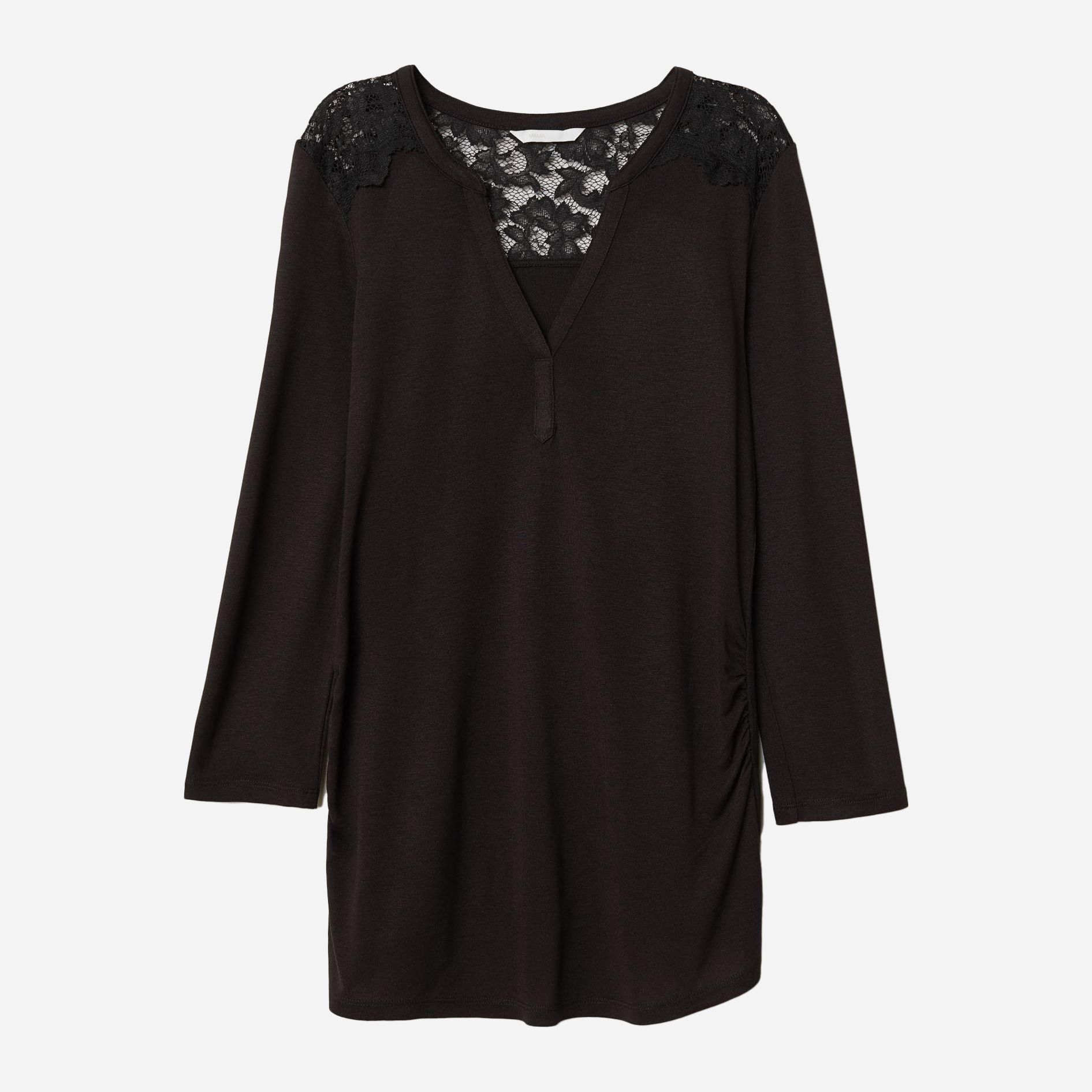 

Блузка для кормящих мам H&M Mama XAZ193952YXFP  Черная, Блузка для кормящих мам H&M Mama XAZ193952YXFP S Черная