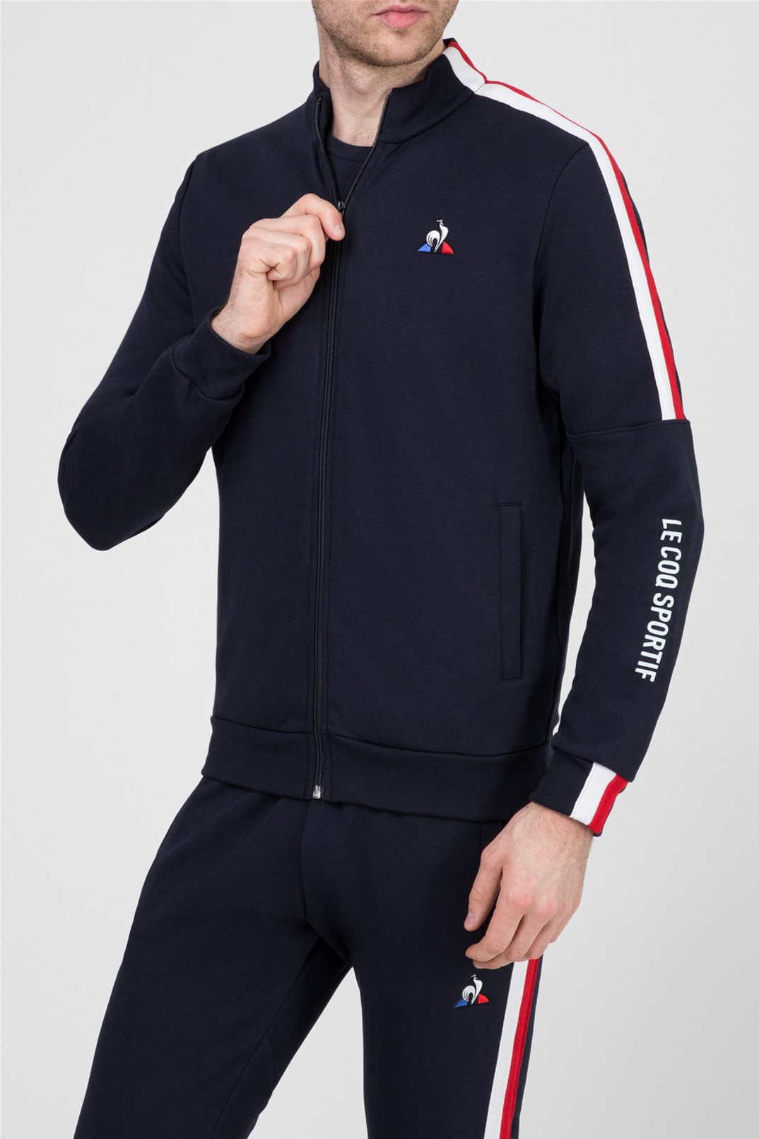 

Спортивная кофта Le Coq Sportif Tri Saison Fz Sweat N°2 M 1921685-LCS M Темно-синяя