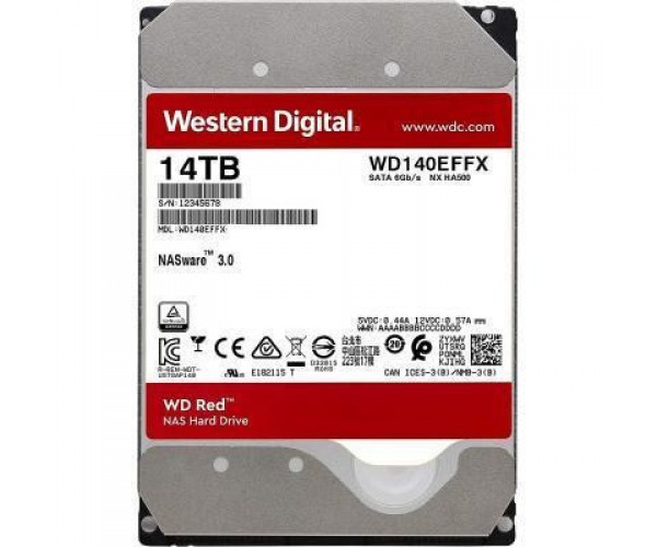 

Жесткий диск WD Red 14 TB (WD140EFFX)