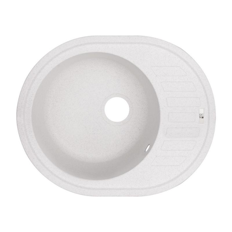 

Кухонная мойка Lidz 620x500/200 WHI-01 LIDZWHI01615500200 белая (80484)