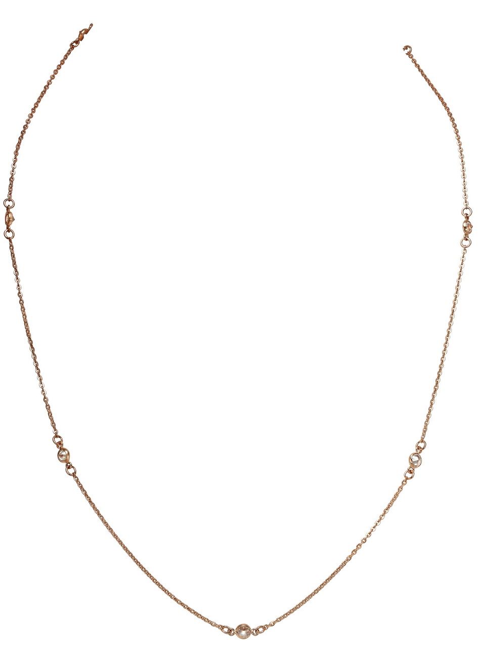 

Золотое колье "Де Колье" с фианитами Tango Jewellery Company 860152 размер 400
