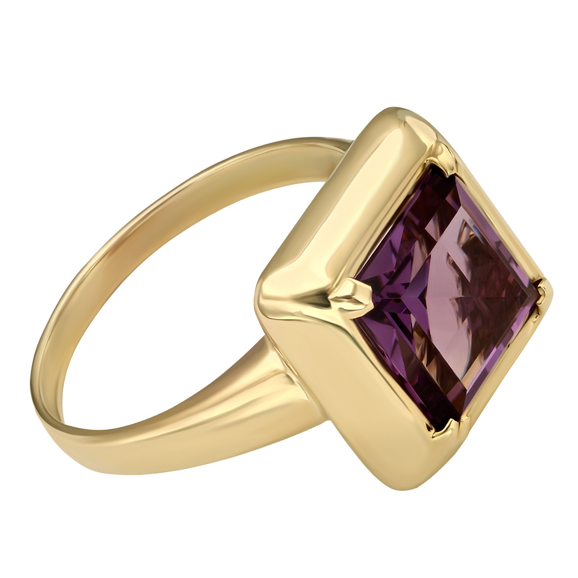 

Золотое кольцо с аметистом Tango Jewellery Company 363634М размер 16.5