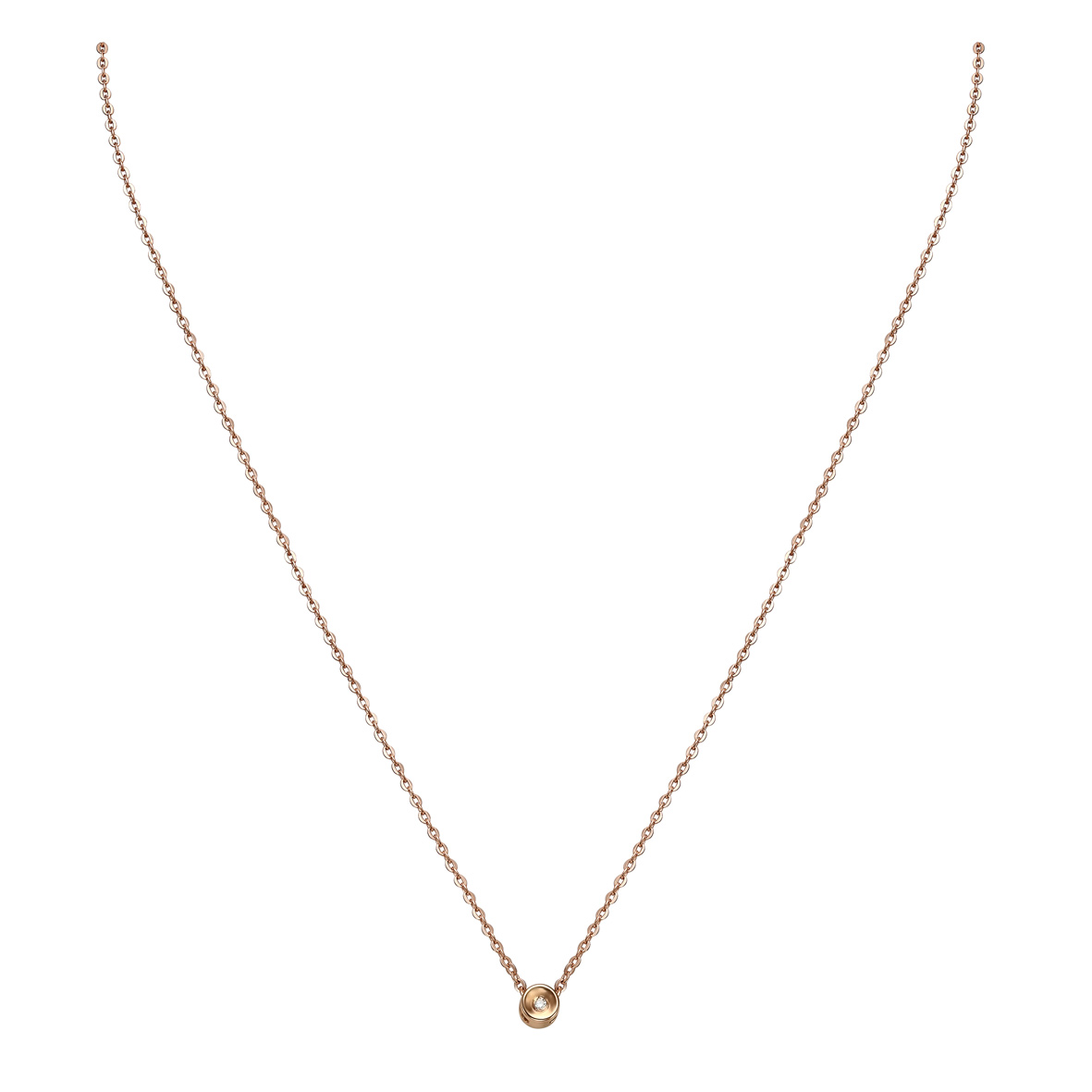 

Золотое колье с фианитом Tango Jewellery Company 860116 размер 400