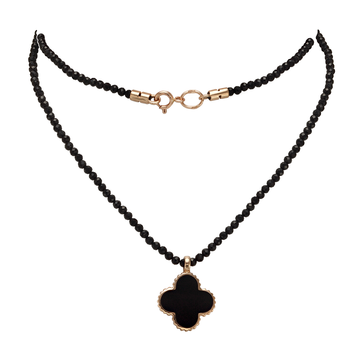 

Золотое колье из агата, с эмалью Tango Jewellery Company 869315Е размер 400