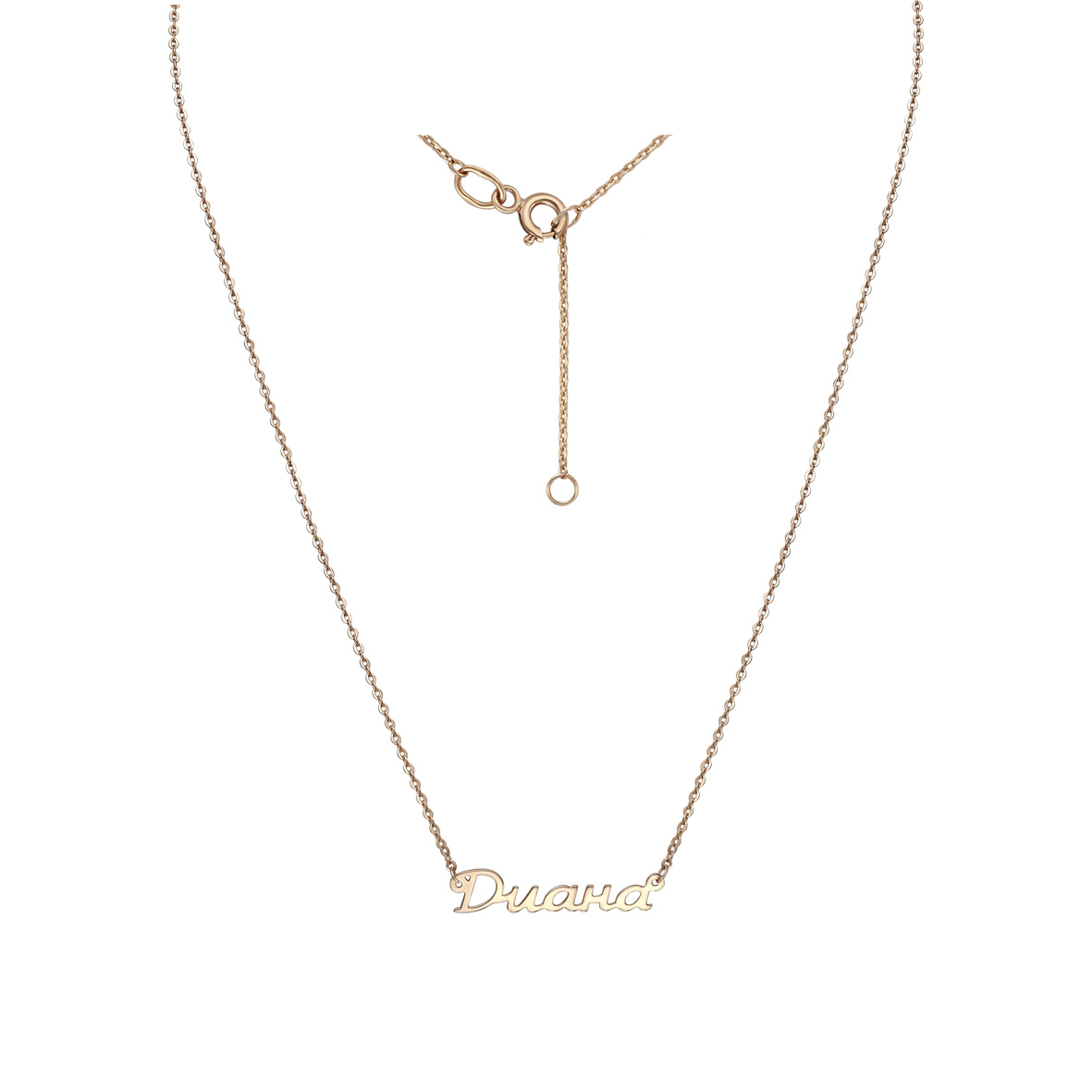 

Золотое колье Диана Tango Jewellery Company 860365 размер 400