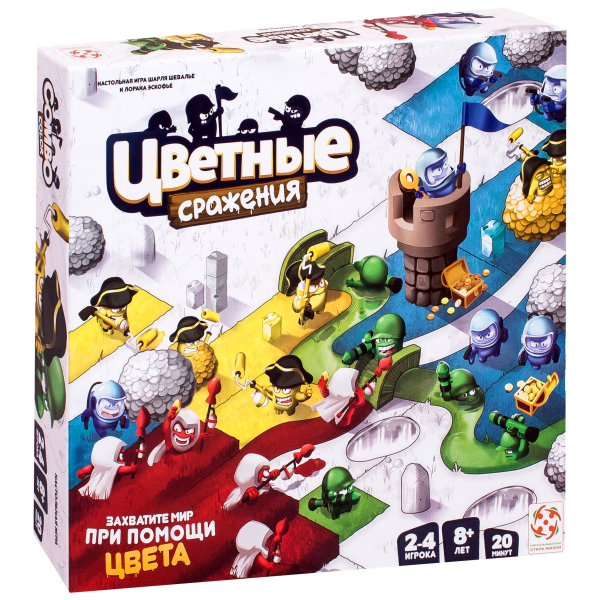 

Настольная игра Стиль Жизни Цветные сражения (Combo Color) ( 3558380066811 )