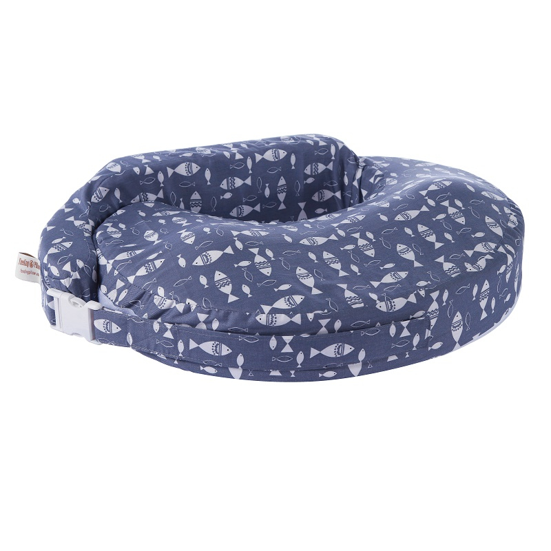 

Наволочка на подушку для кормления FEEDING PILLOW «Рыбки Серые»
