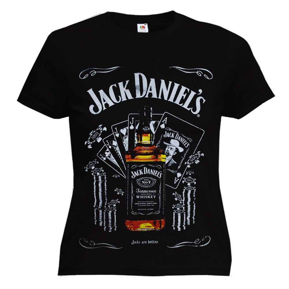 

Футболка женская Talisman JACK DANIELS Jacks Are Better Черный  ( FOLW237, Футболка женская Talisman JACK DANIELS Jacks Are Better Черный XS ( FOLW237)
