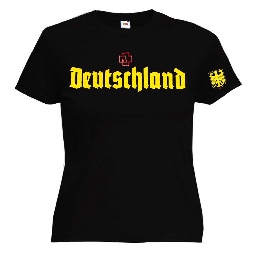 

Футболка женская Talisman RAMMSTEIN Deutschland Черный, Футболка женская Talisman RAMMSTEIN Deutschland Черный XS
