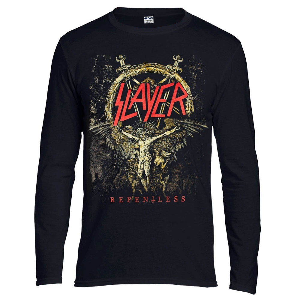 

Футболка с длинным рукавом Talisman SLAYER Repentless Черный XXL (LSF-333)