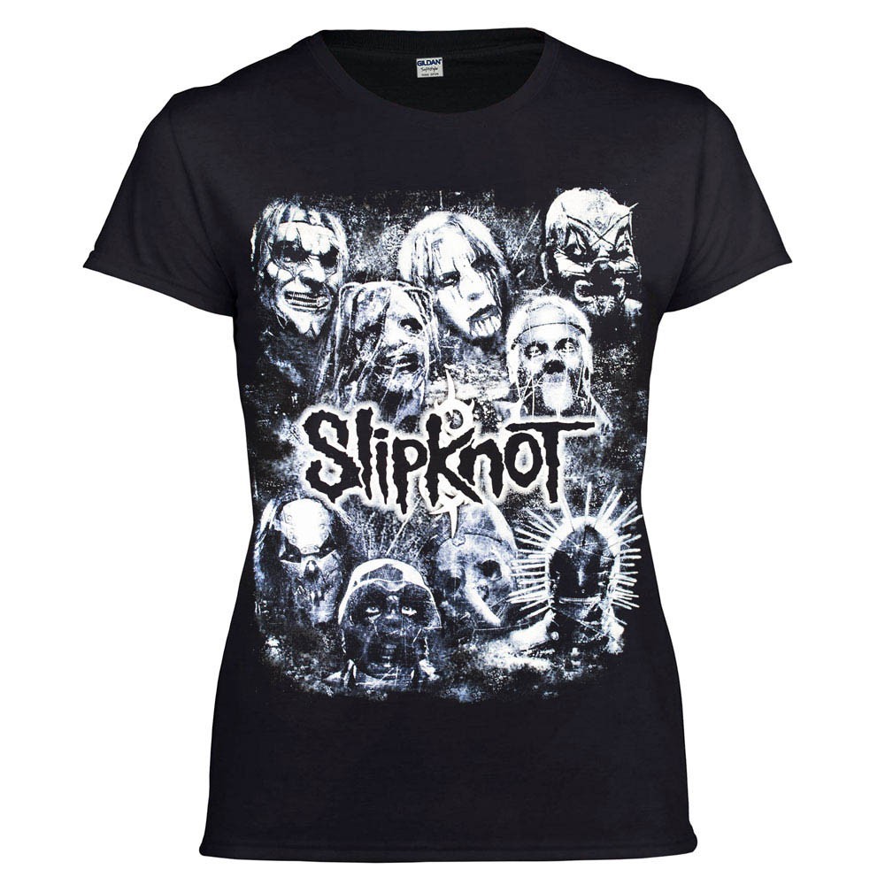 

Футболка женская Talisman SLIPKNOT Gray Masks Черный, Футболка женская Talisman SLIPKNOT Gray Masks Черный M