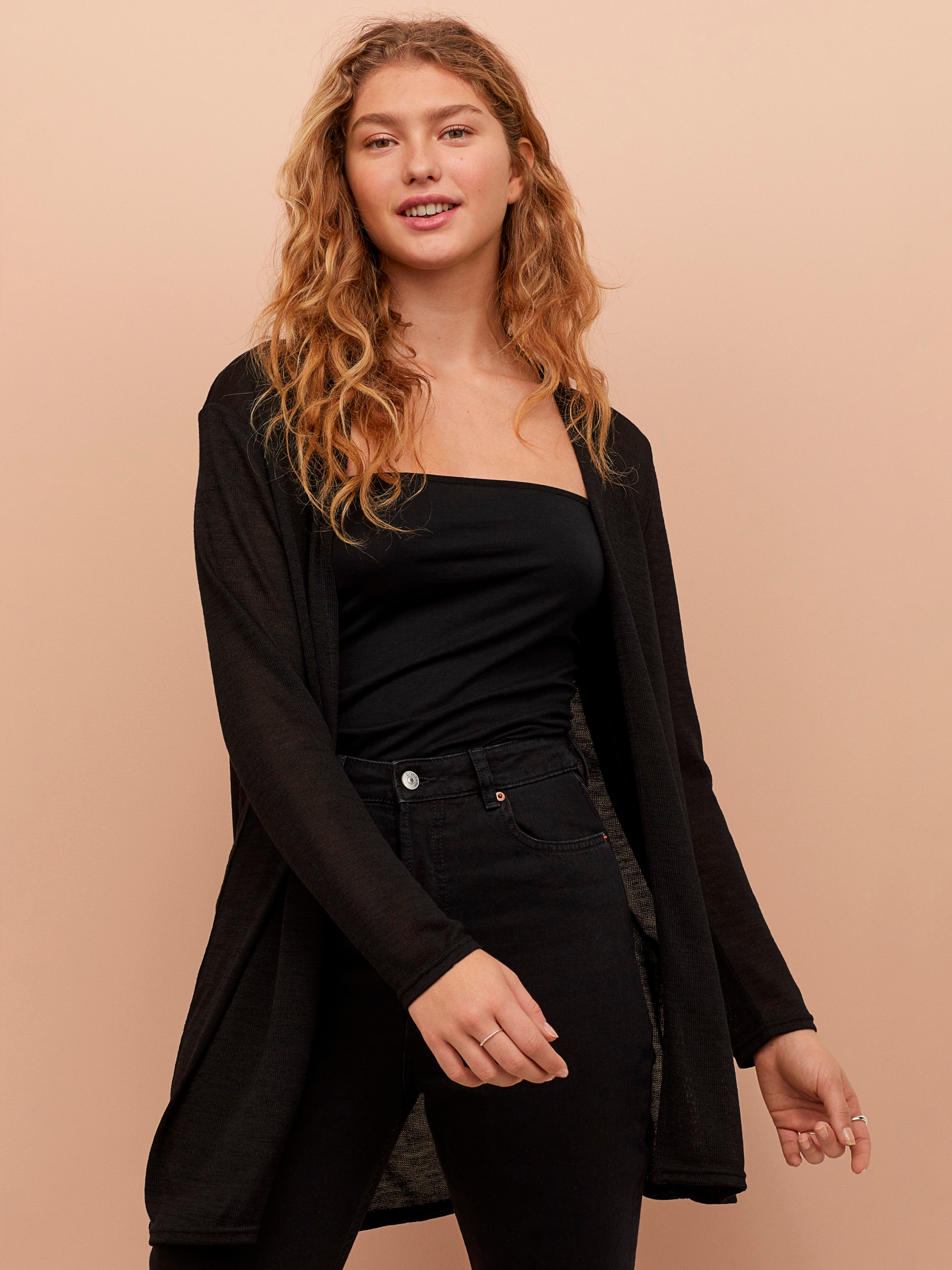 

Кардиган H&M 01-520679854-007  Черный (СА2000001402009, Кардиган H&M 01-520679854-007 XS Черный (СА2000001402009)