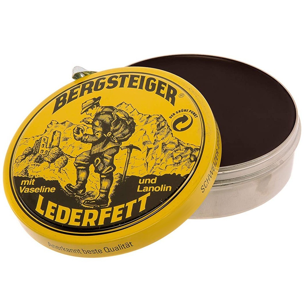 

Пропитка для обуви Hey-Sport Bergsteiger-Lederfett black 100 ml черный