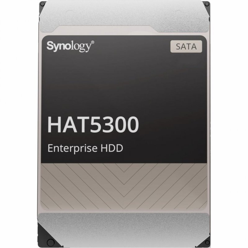 

Жесткий диск для сервера Synology 12TБ 7.2K 3.5" SATA 3.0 (HAT5300-12T)