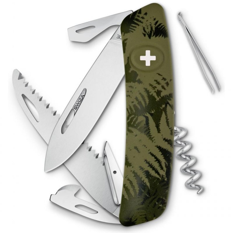 

Нож Swiza C05 Olive Fern (KNI.0050.2050)