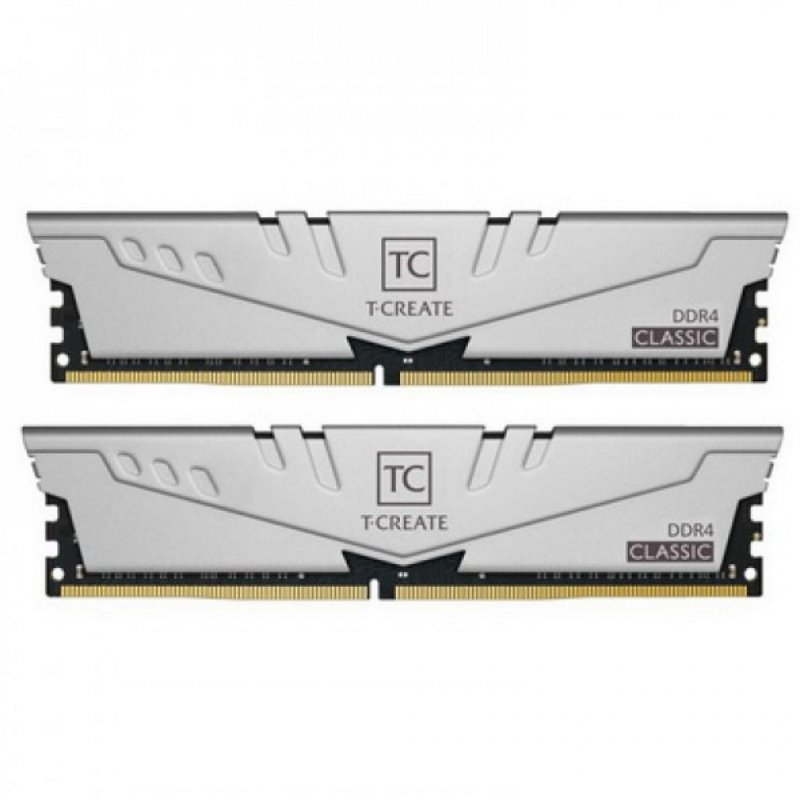 

Модуль памяти для компьютера DDR4 32GB (2x16GB) 3200 MHz T-Create Classic 10L Gray Team (TTCCD432G3200HC22DC01)