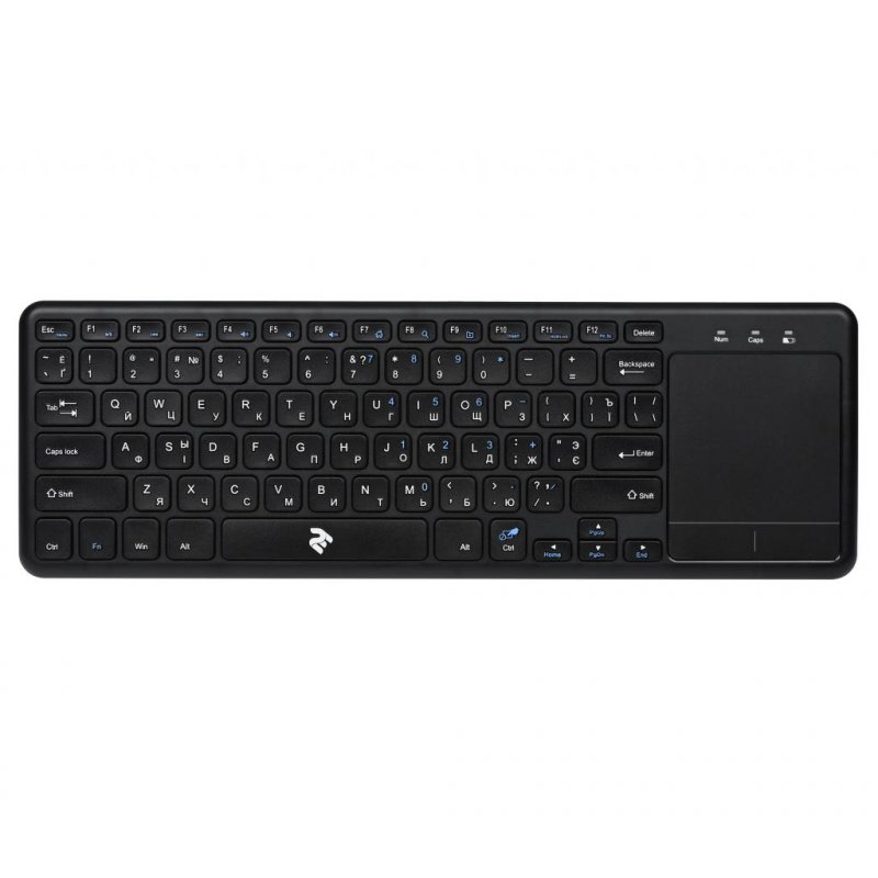 

Клавиатура 2E KT100 Touch Wireless Black (2E-KT100WB)